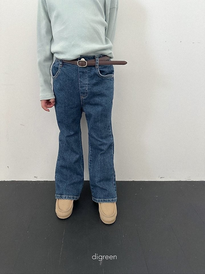 ブーツカットデニムパンツ