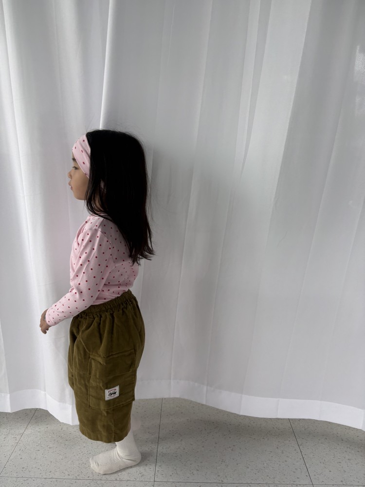 ココボールコーデュロイバミューダ 4