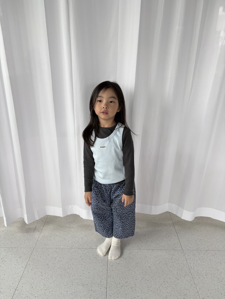 ピグメントレオパードパンツ 3