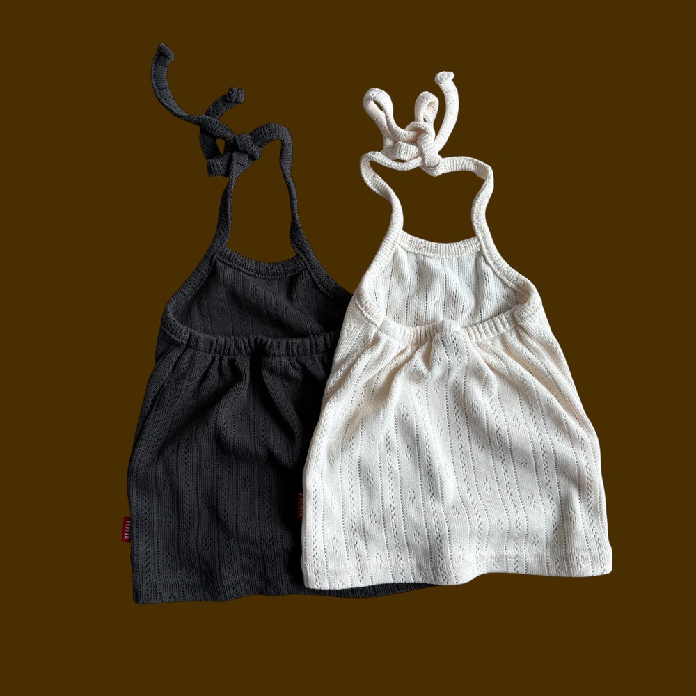 ニットアイレットホルターキャミ 13