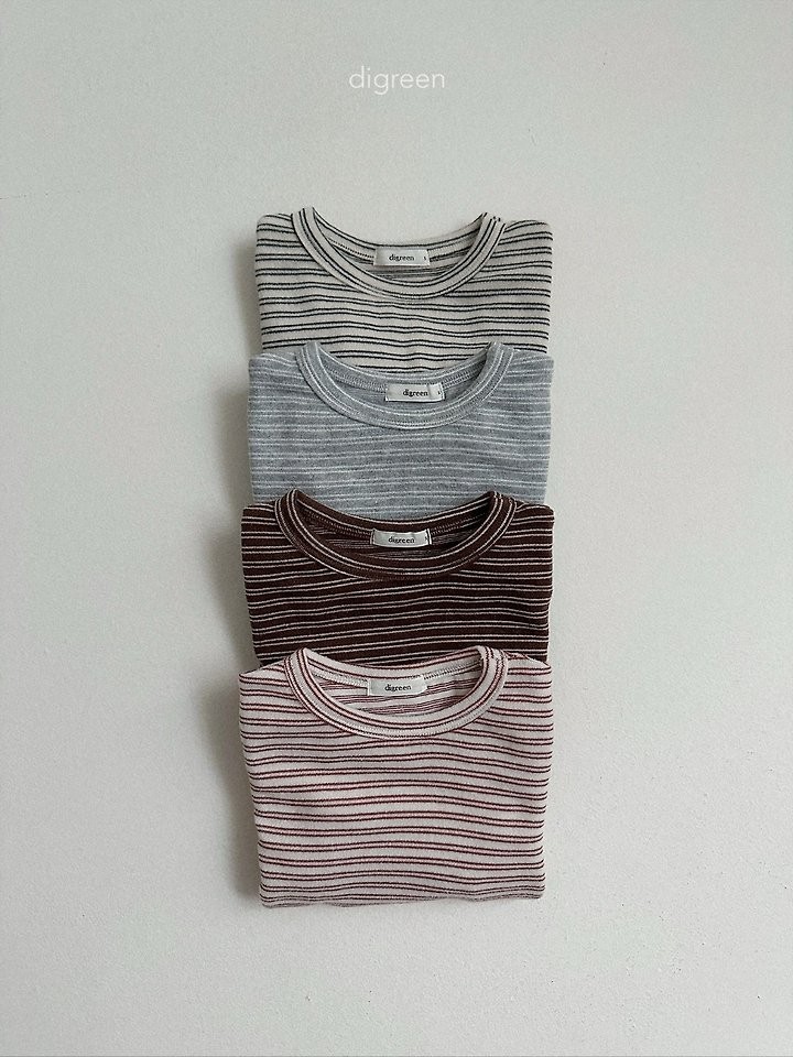ストライプラテTシャツ 6