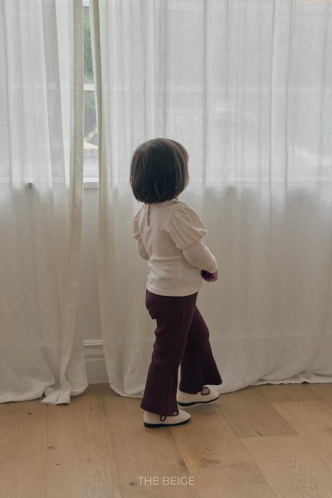 リブブーツカットパンツ 2