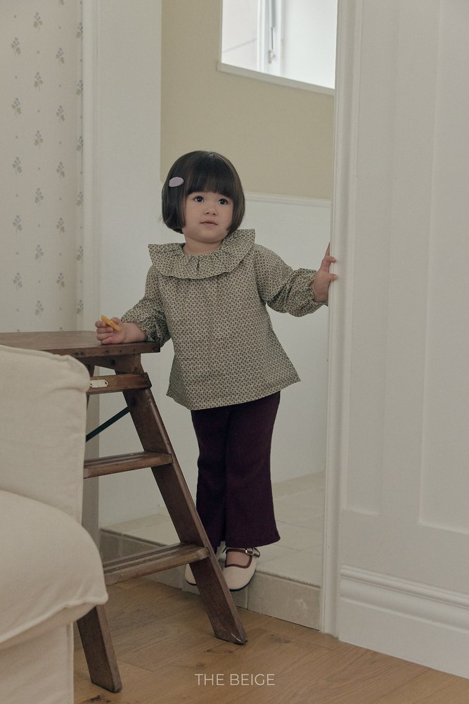 リブブーツカットパンツ 4