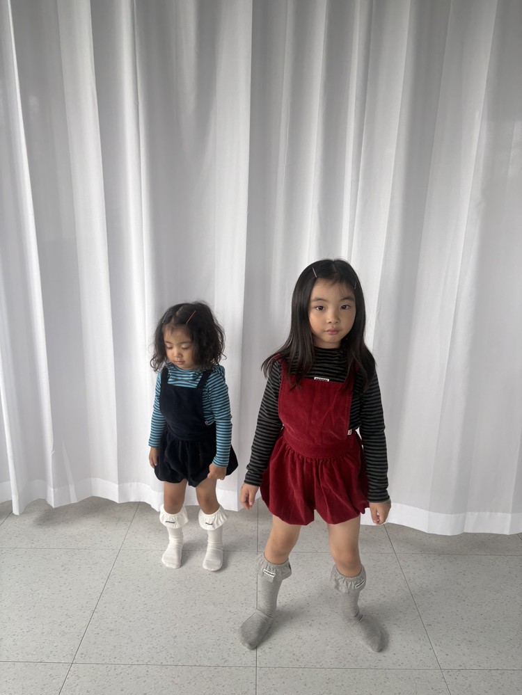 コーデュロイショートサロペット 9