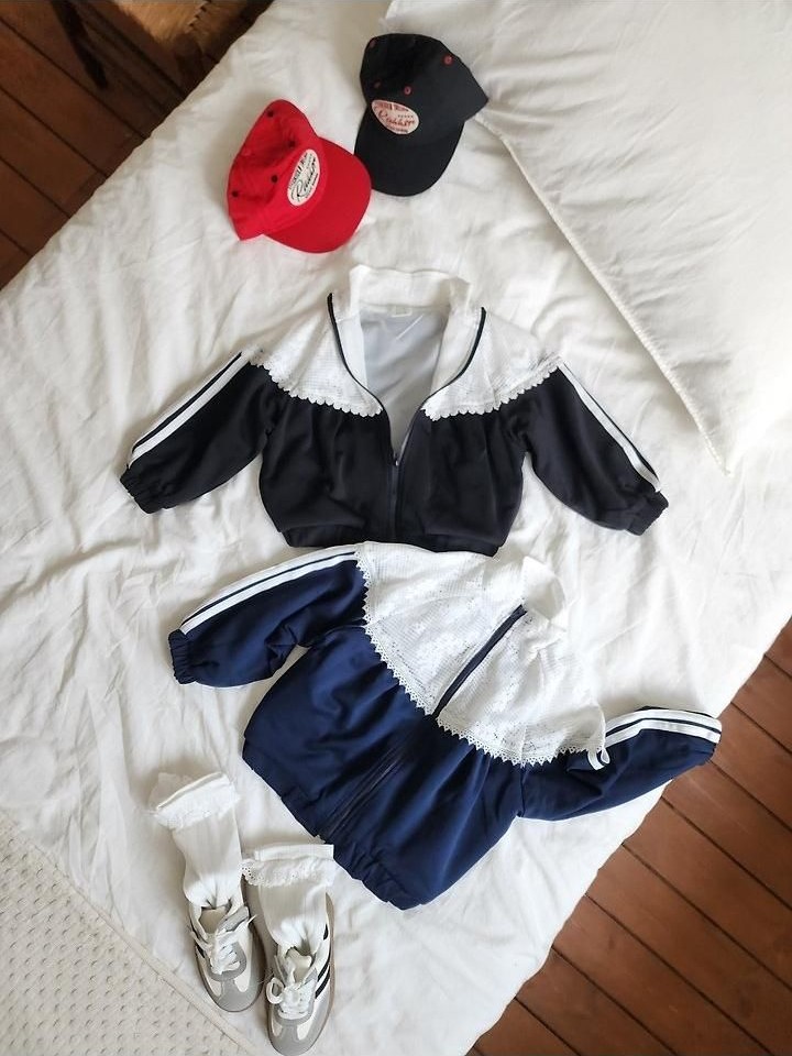 レースミックスアップジッパー 20