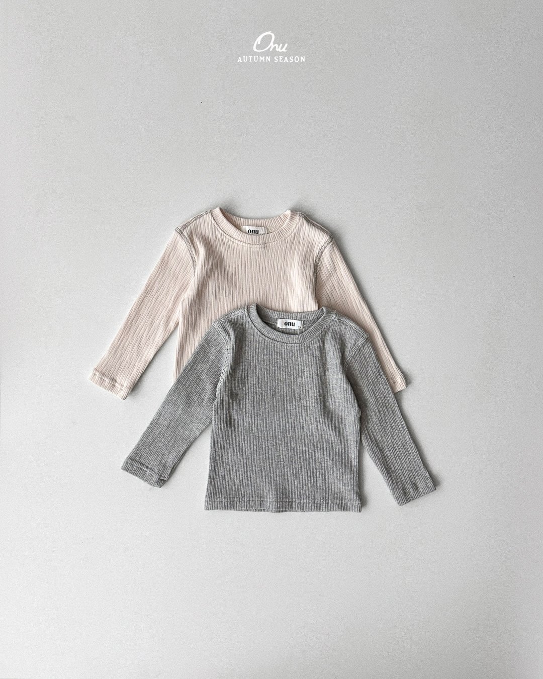 リブストレッチTシャツ