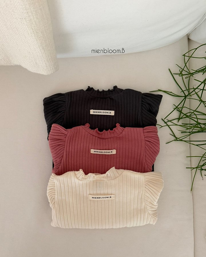 レースリブTシャツ 4