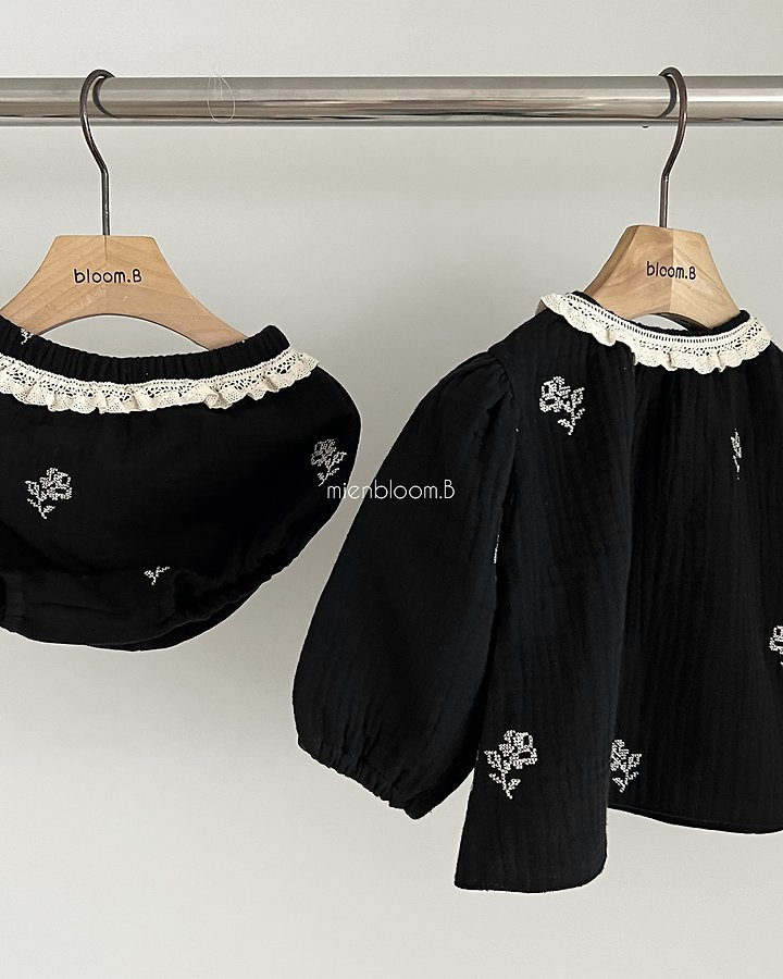 Bローズ刺繍ブルマ 8
