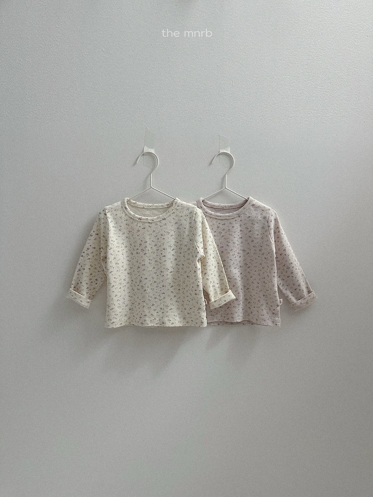 コットンアイレット長袖Tシャツ 2