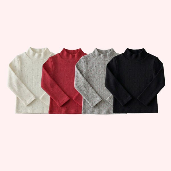 アイレットハーフフォール長袖Tシャツ