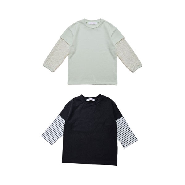 ダブルスリーブ長袖Tシャツ 1