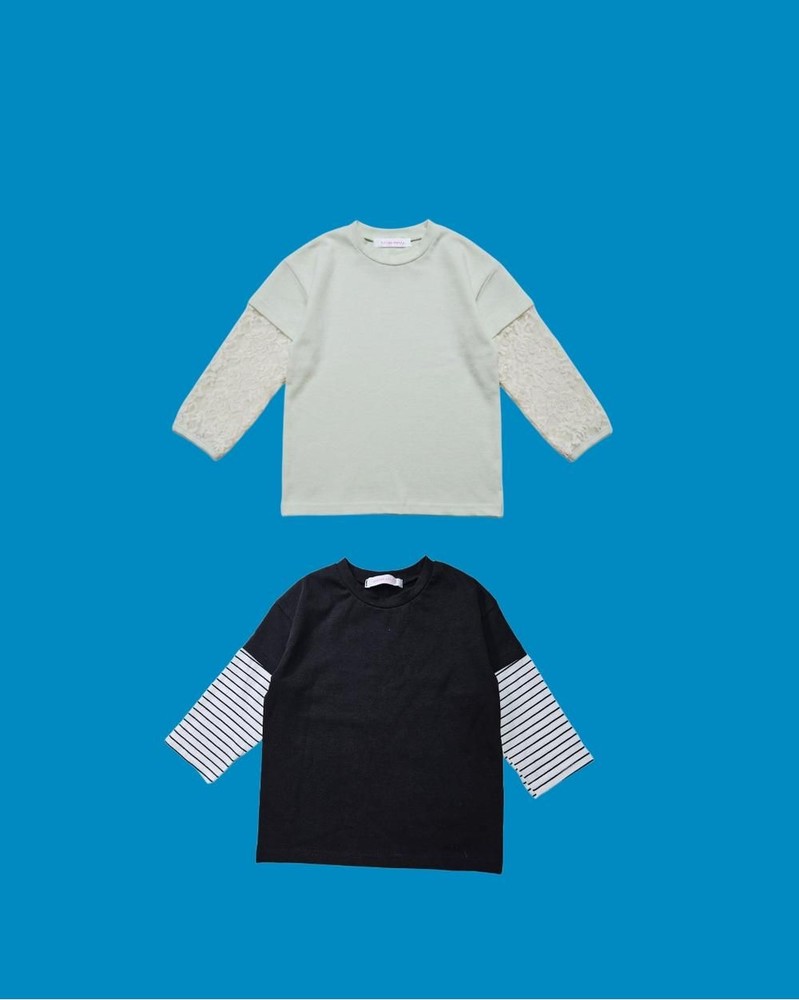 ダブルスリーブ長袖Tシャツ 2