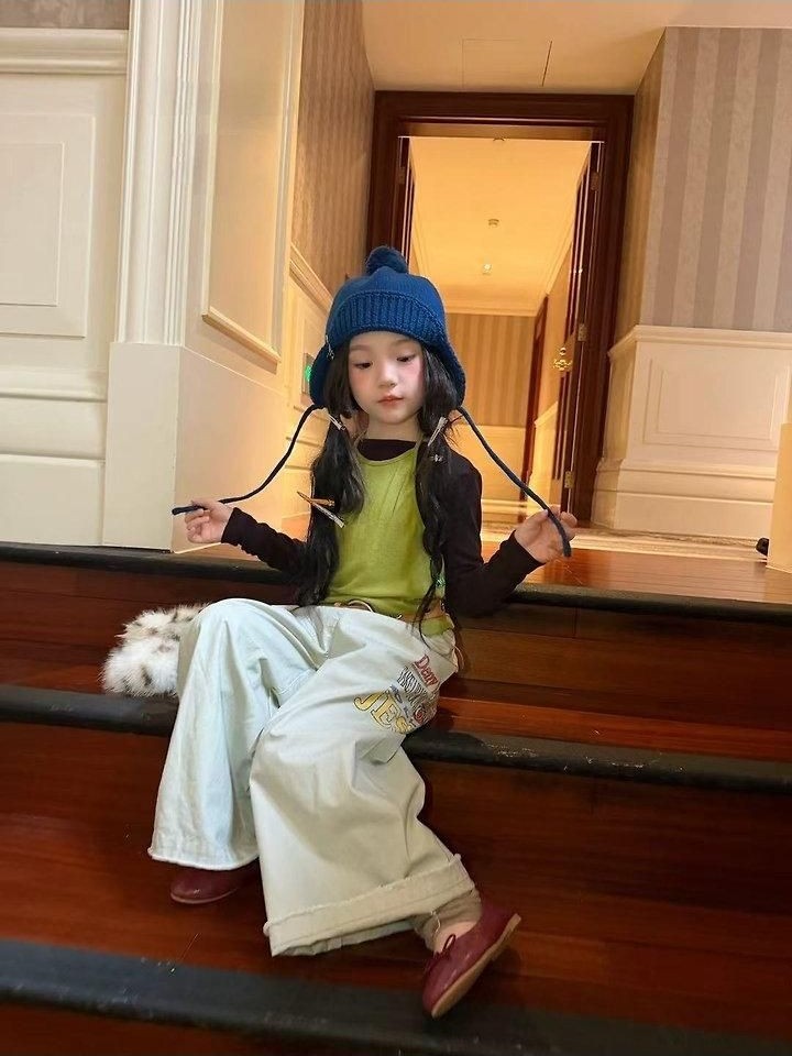 アートプリントワイドパンツ 6