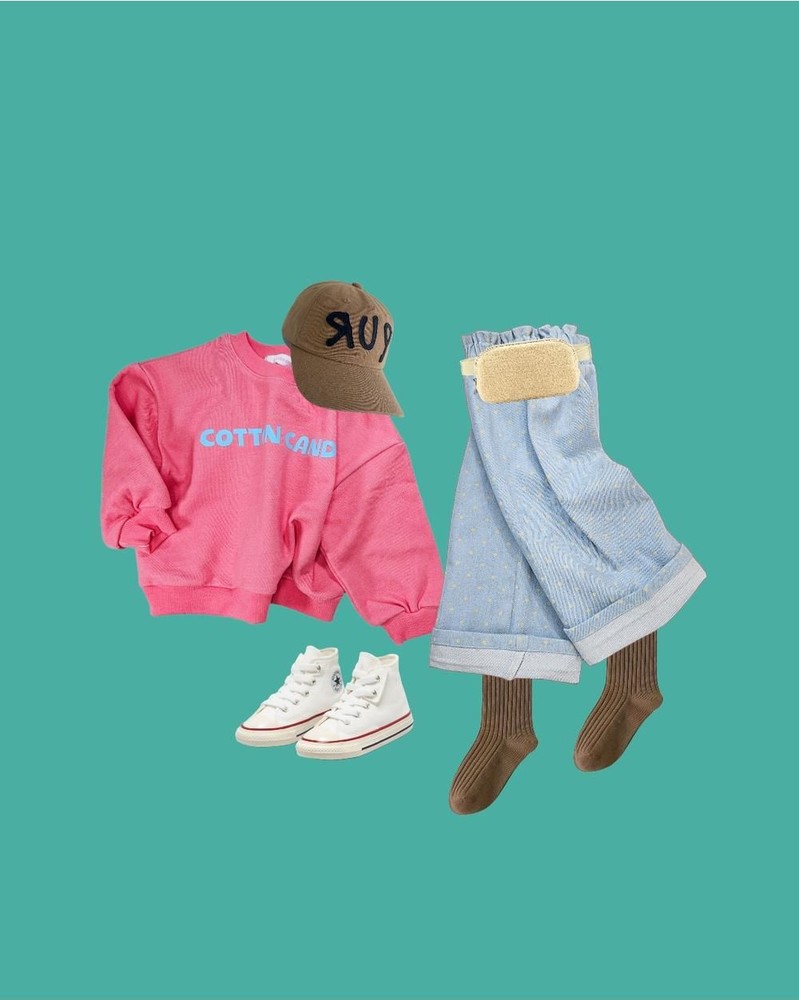 パターンワイドパンツ 19
