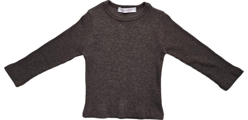 リブ長袖Tシャツ 18