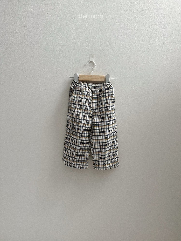 アデルチェックパンツ 1
