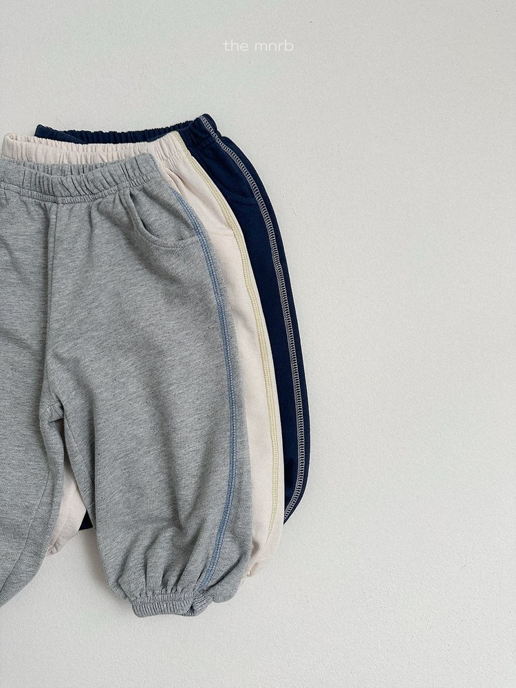 配色トリムジョガーパンツ 4
