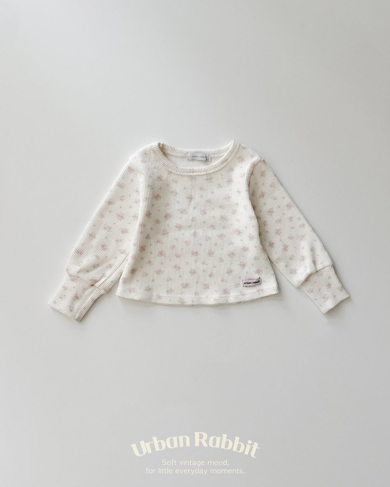 フラワーワッフルTシャツ 23