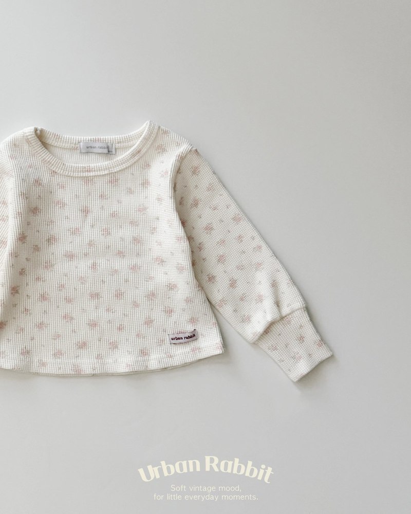 フラワーワッフルTシャツ 24
