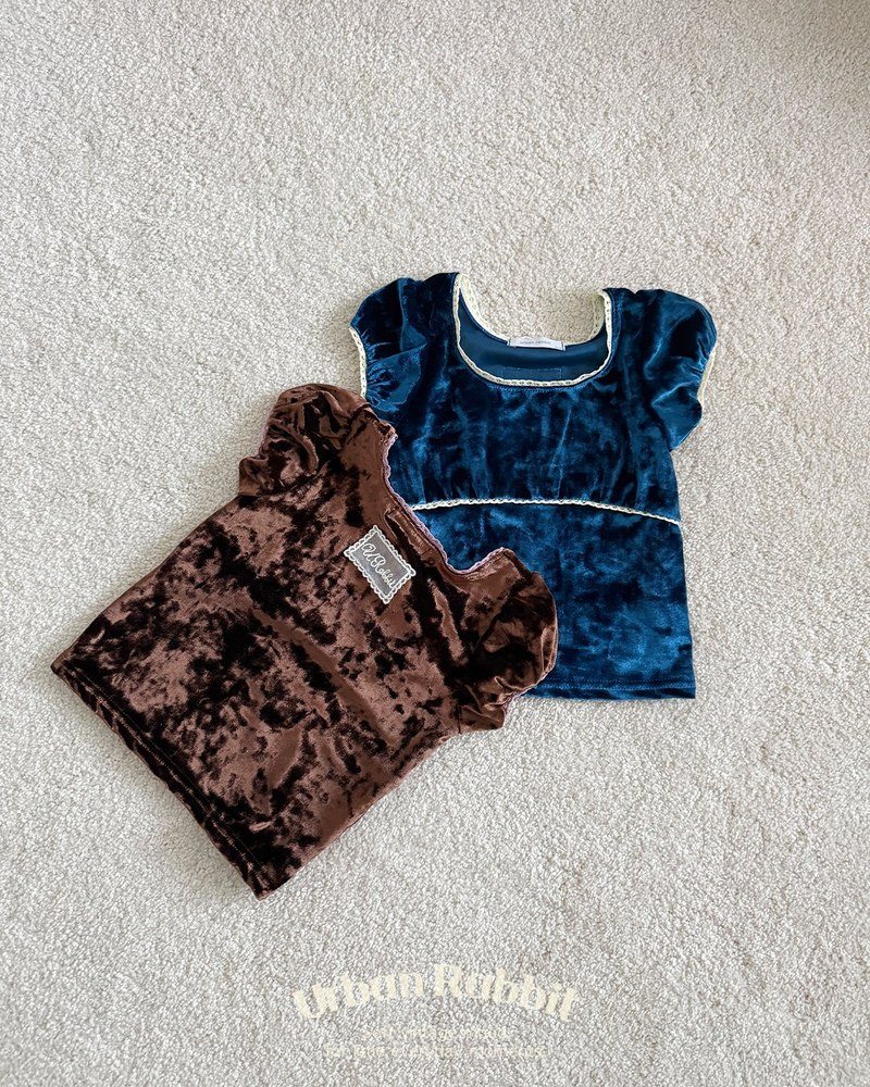 ベルベットパフTシャツ 23