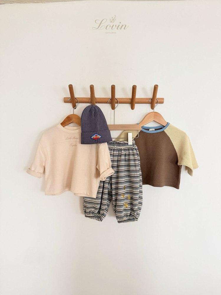 ワッフルラグランTシャツ 9