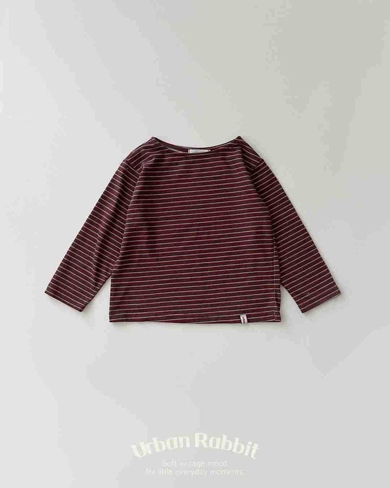 ハイティーンストライプロングTシャツ 19