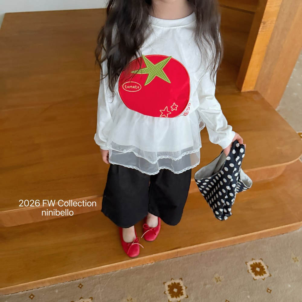 トマトパッチTシャツ 3