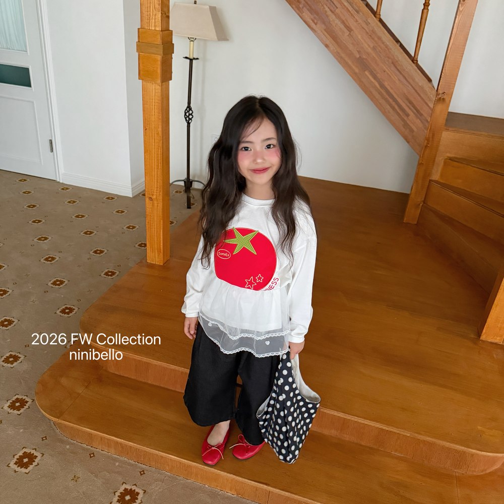 トマトパッチTシャツ 4