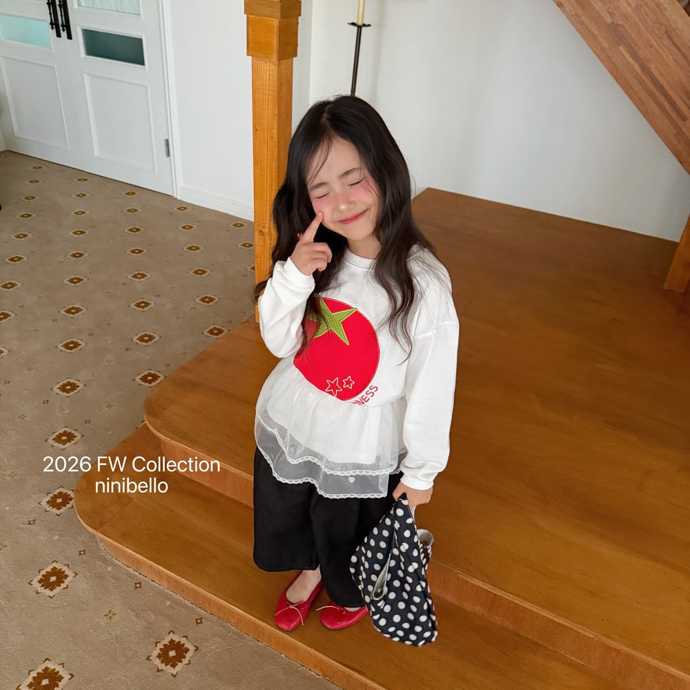 トマトパッチTシャツ 5
