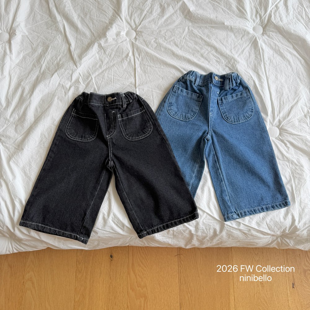 ペニーポケットデニムパンツ 20