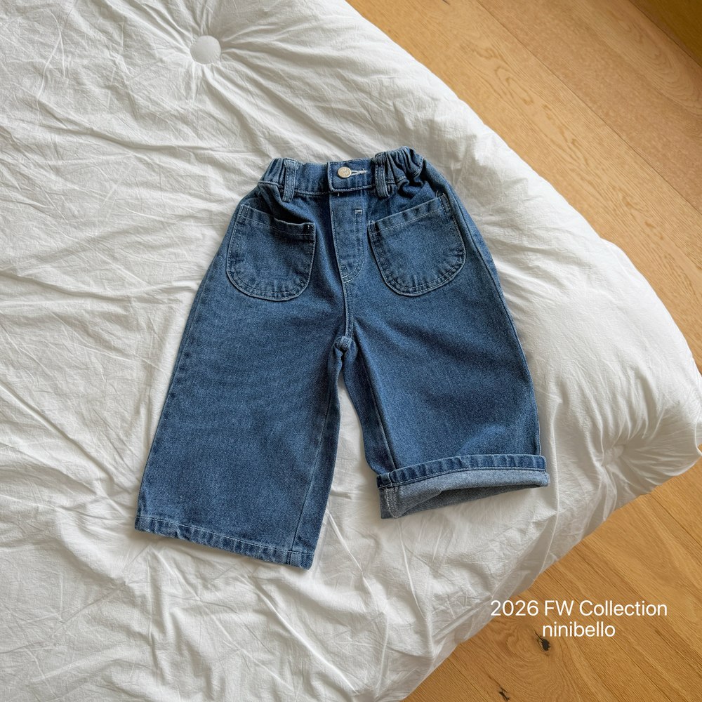 ペニーポケットデニムパンツ 23