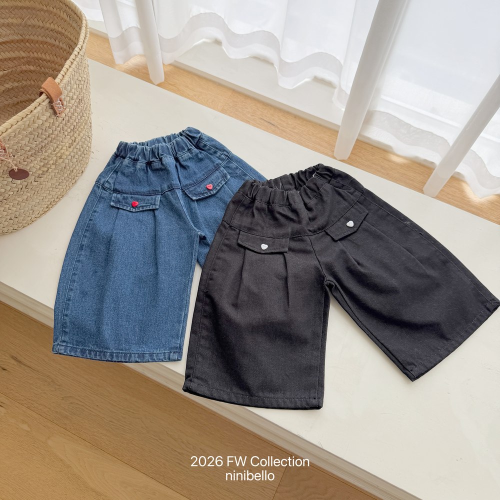 イブワイドデニムパンツ 23