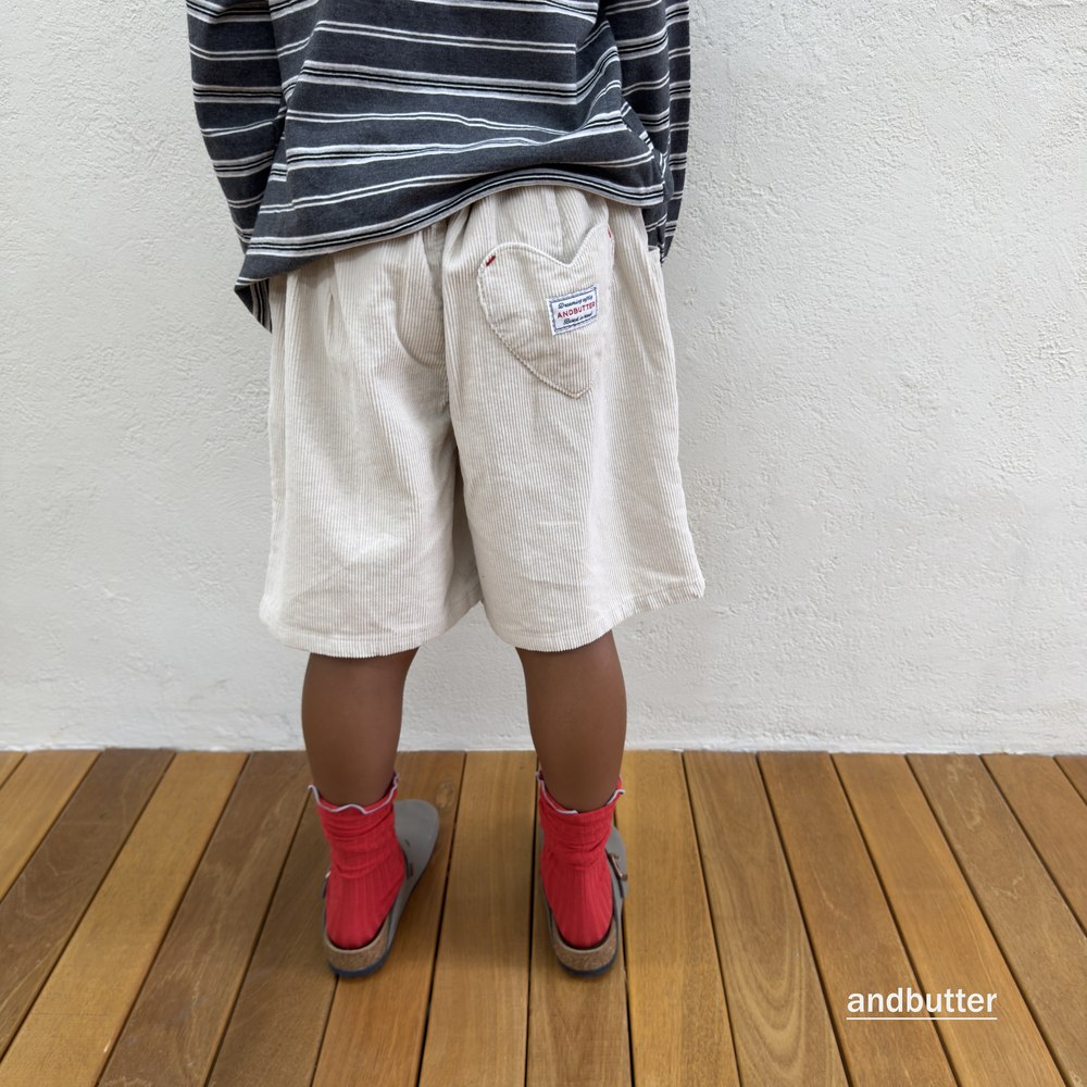 コーデュロイハートパンツ 14