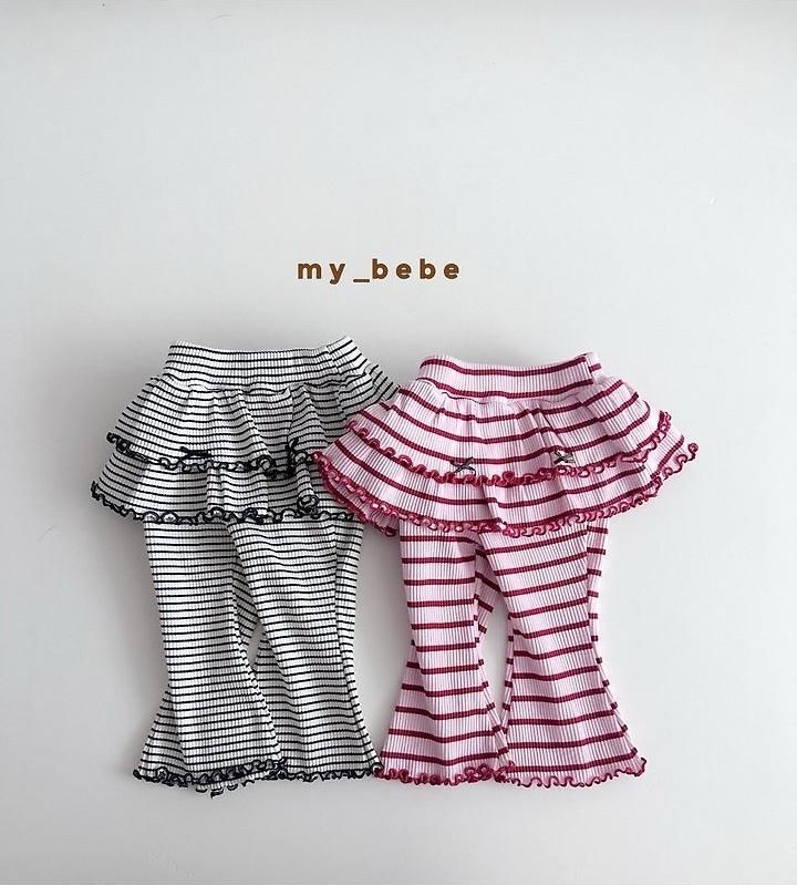 2段リボンティアードパンツ 18
