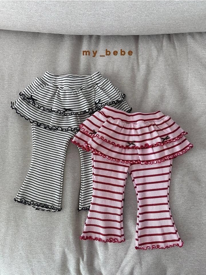 2段リボンティアードパンツ 19