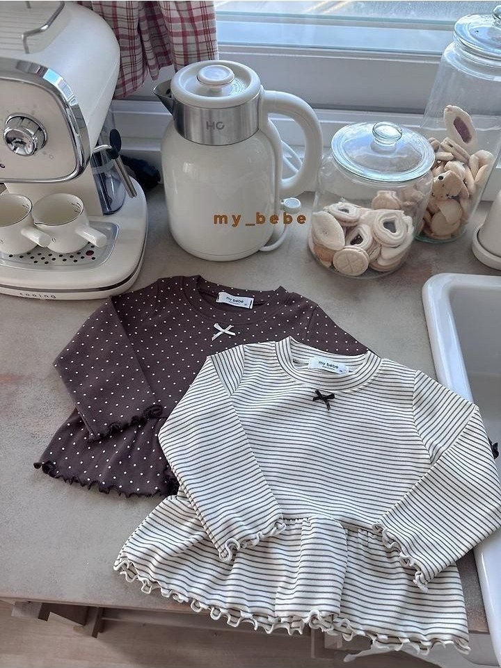 ラッフルリボンTシャツ 3
