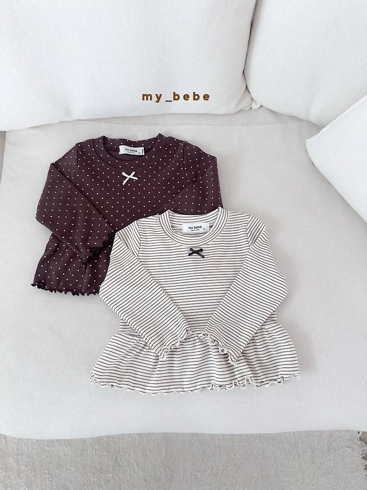 ラッフルリボンTシャツ 5