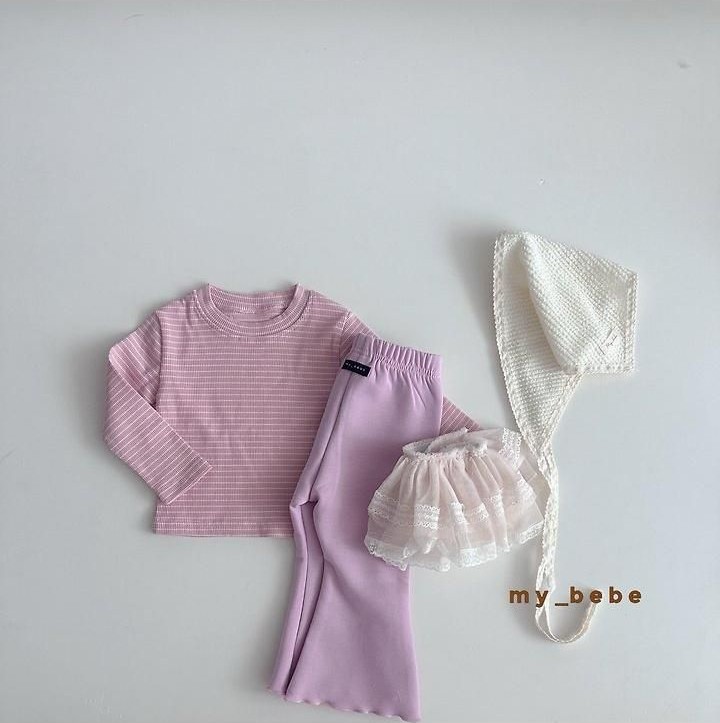 ベーシックリブロングTシャツ 10