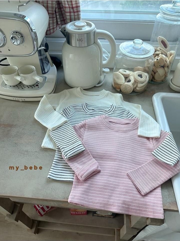 ベーシックリブロングTシャツ 15