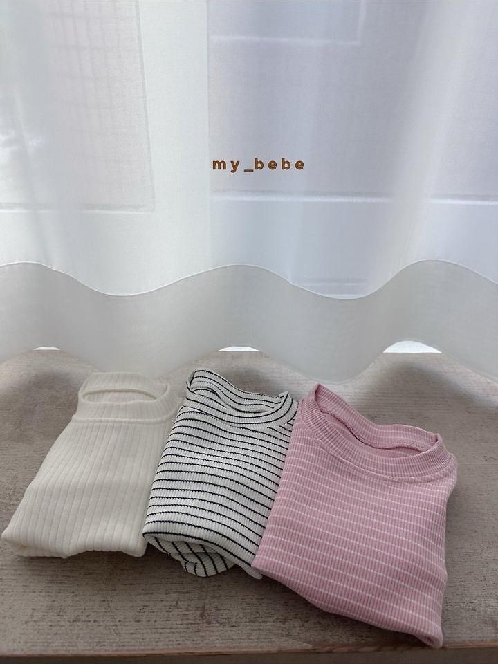 ベーシックリブロングTシャツ 17