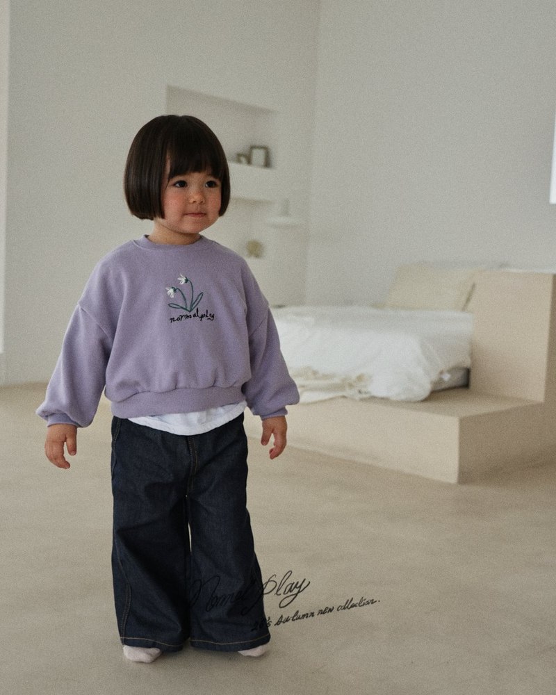ドゥ花刺繍スウェット 5